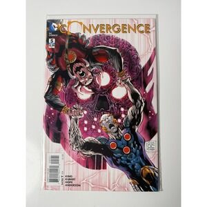 DC Comics Convergence 5 2015 Deimos Brainiac Tony Daniel Cover Modern Age DCU